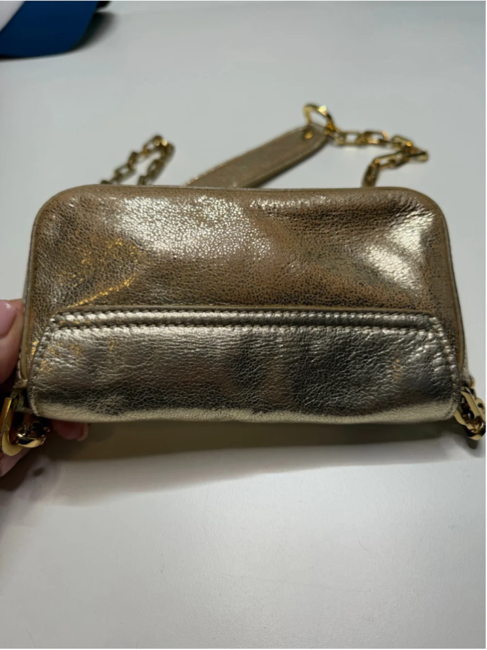 Women's Tory Burch Gold Crossbody Bag One Size